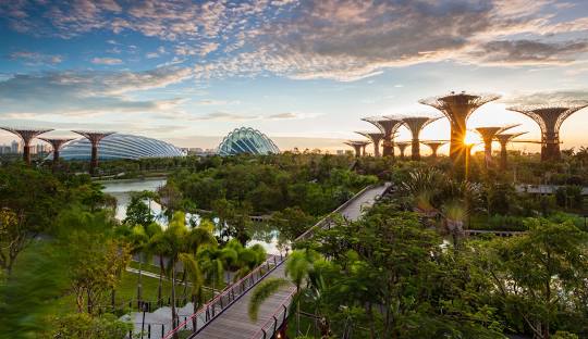 باغ بزرگ و باشکوه Gardens by the bay
