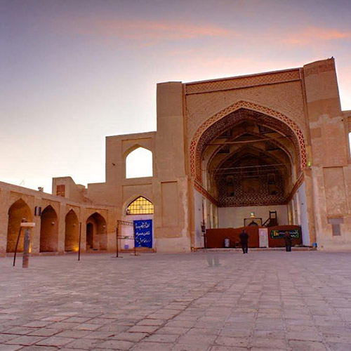 مسجد جامع قائن | مسجد جامع دو قبله ای