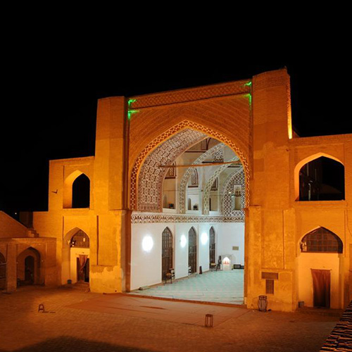 مسجد جامع قائن | مسجد جامع دو قبله ای