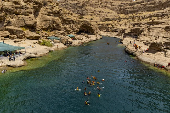 تور شنا در چال کندی