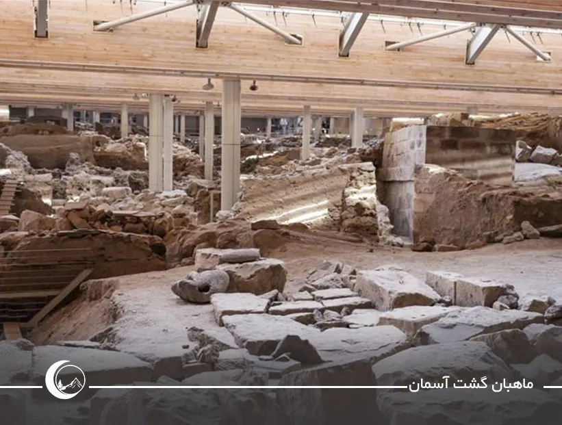 آکروتیری؛ شهر باستانی سانتورینی (Akrotiri)