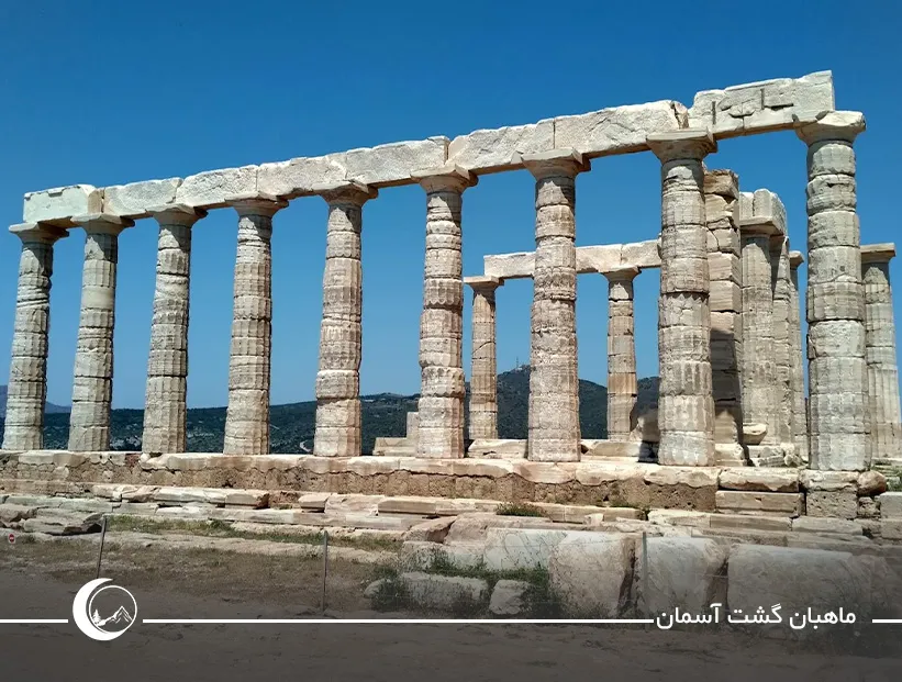 دماغه سونیون و معبد پوزئیدون (Cape Sounion) دماغه سونیون و معبد پوزئیدون (Cape Sounion)