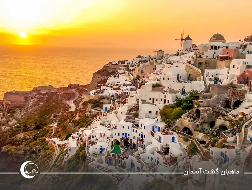 سانتورینی و روستای اویا (Santorini & Oia) سانتورینی و روستای اویا (Santorini & Oia)