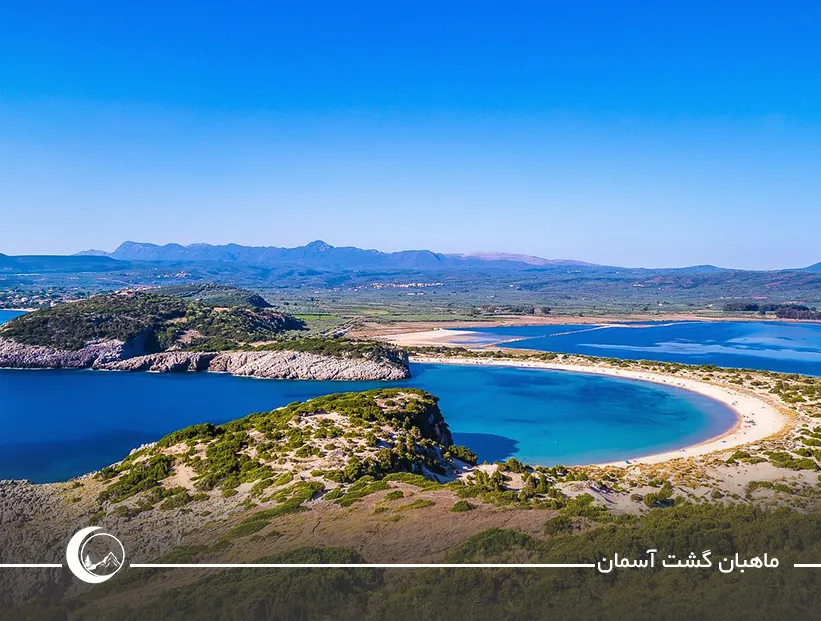 ساحل ویدوکیلیا (Voidokilia Beach) ساحل ویدوکیلیا (Voidokilia Beach)