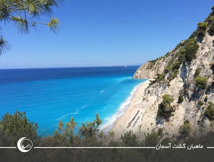 سواحل پورتو کاتسیکی و اگِرِمنی در لفکادا (Porto Katsiki & Egremni Beach) سواحل پورتو کاتسیکی و اگِرِمنی در لفکادا (Porto Katsiki & Egremni Beach)